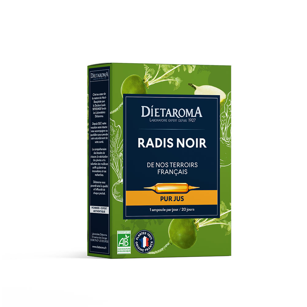 Dietaroma Rafano nero succo puro 20 fiale