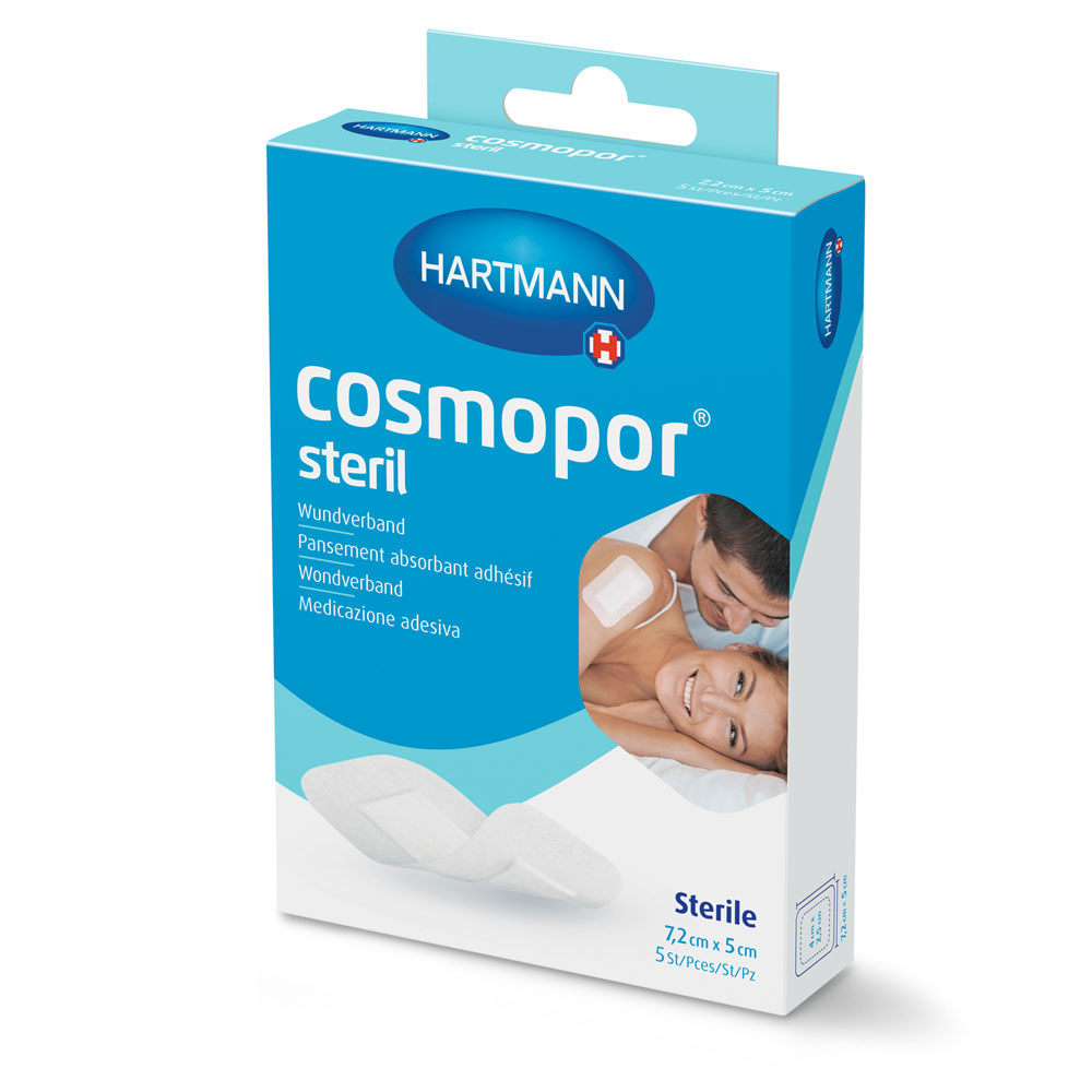Hartmann Cosmopor Medicazioni adesive sterili per abosrbante x5