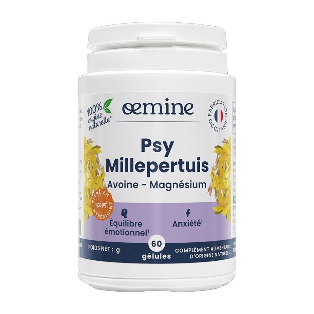 Oemine Psy iperico con avena e magnesio 60 capsule