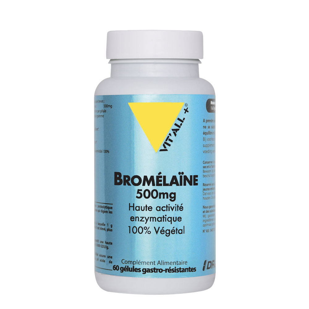 Vit'All+ Bromelina 500 mg 60 compresse