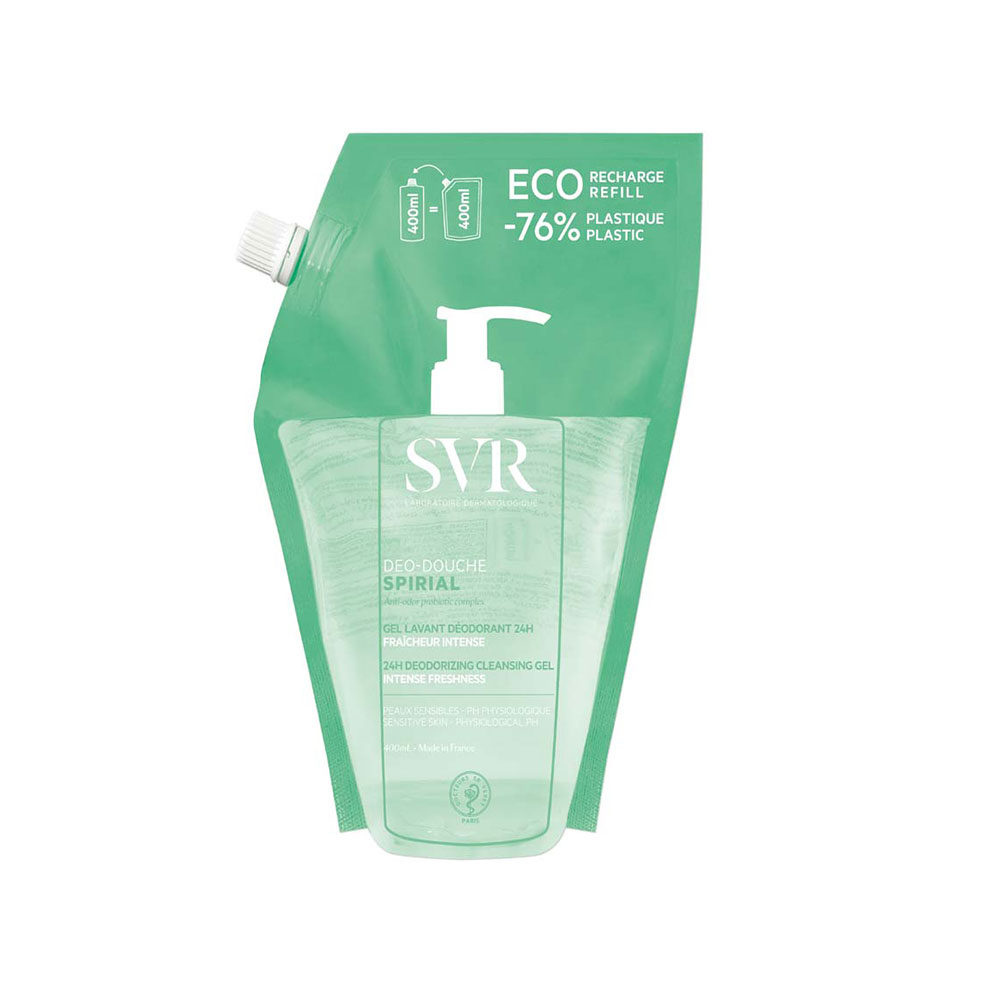 Svr Spirial Ricarica deodorante doccia deodorante 24h 400 ml