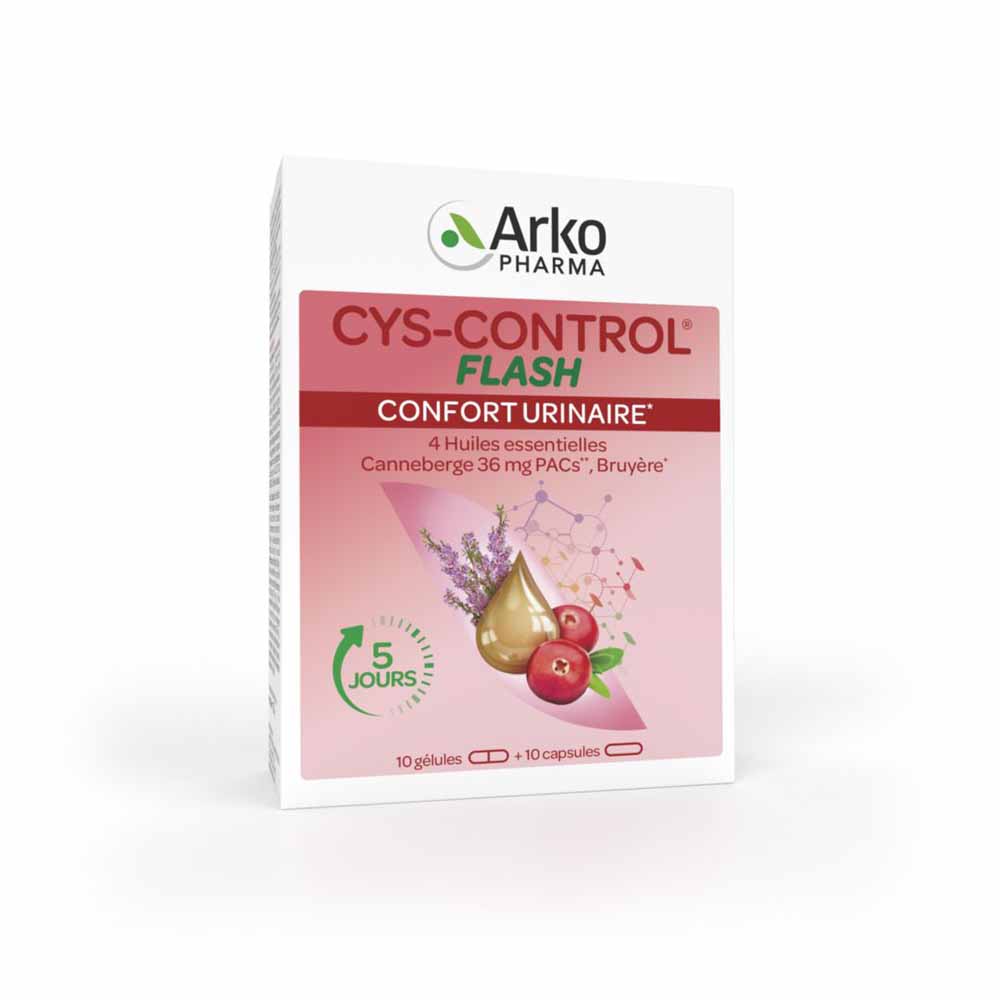 Arkopharma Cys-Control Flash comfort urinario 20 capsule
