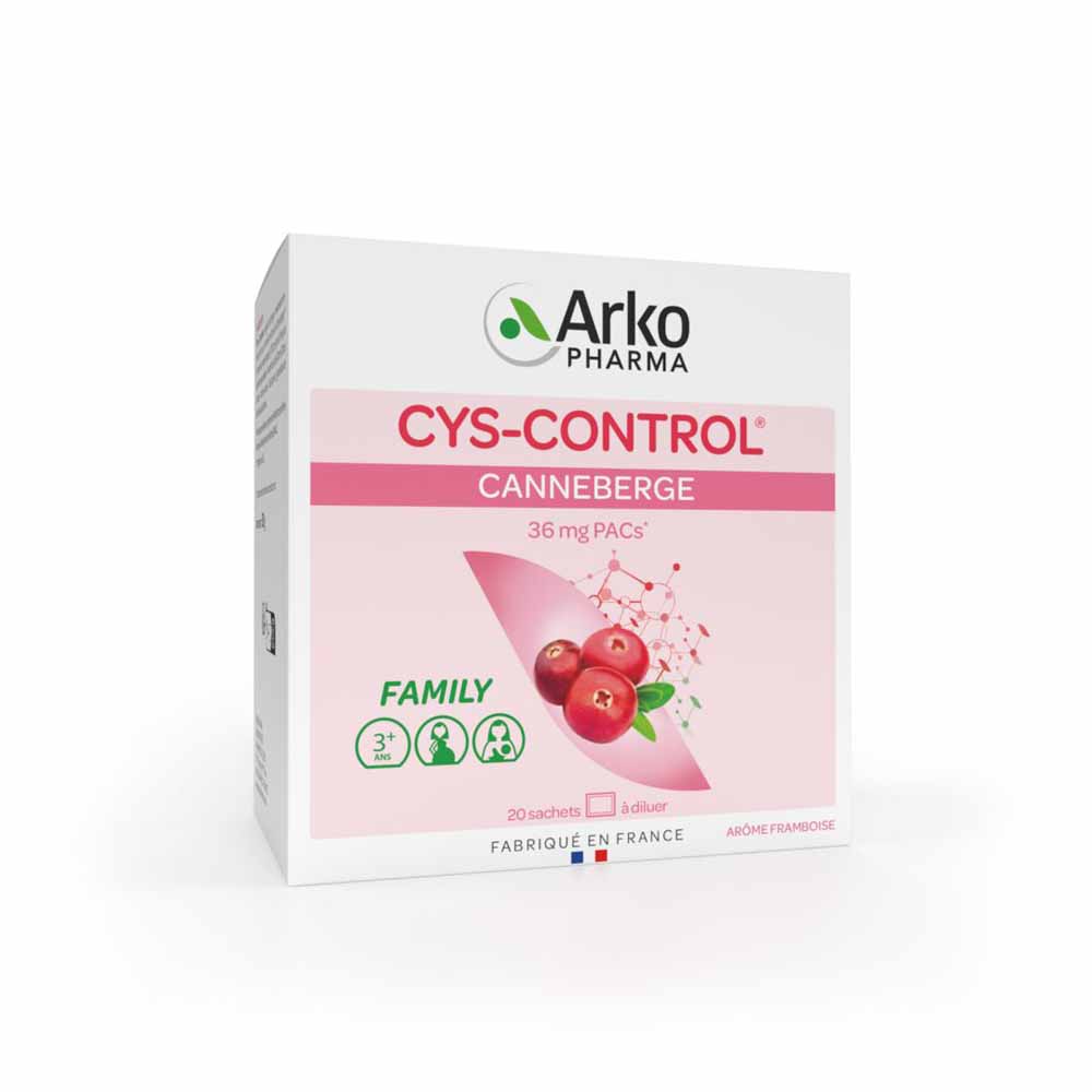Arkopharma Cys-Control Confort urinario mirtillo rosso 20 bustine