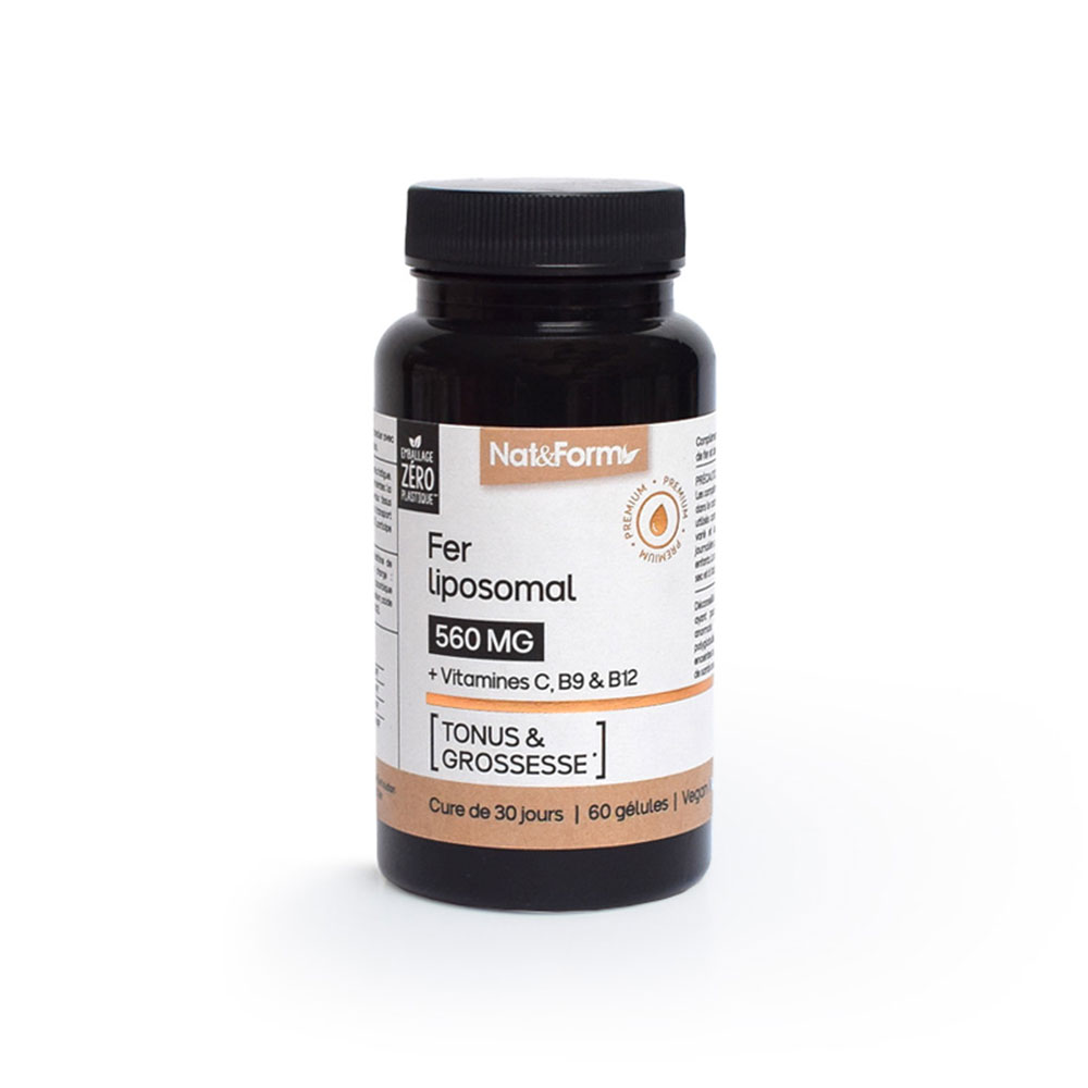 Nat&Form Ferro liposomiale 60 capsule vegetali