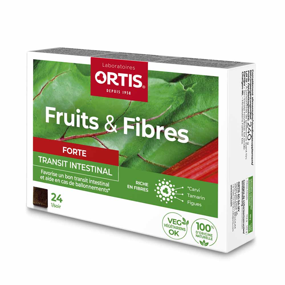 Ortis Frutta e fibre Forte 24 cubetti
