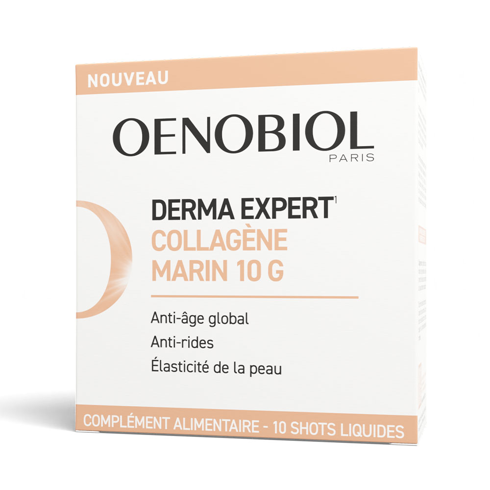 Oenobiol Derma Expert Collagene marino anti-età rughe 10 Shots