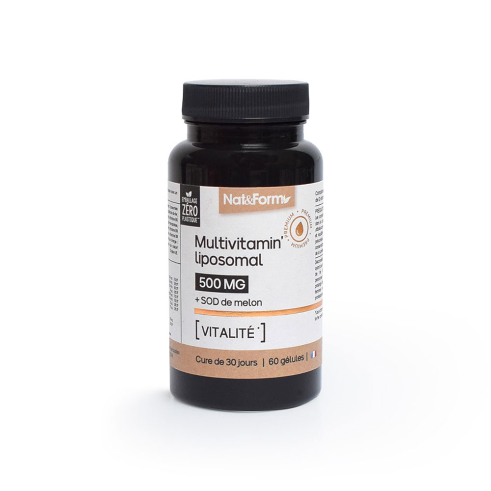 Nat&Form Multivitaminico" liposomiale x60 capsule vegetali