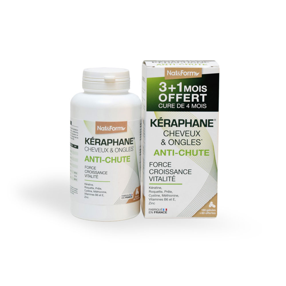 Nat&Form Keraphane capelli e unghie 180 + 60 capsule