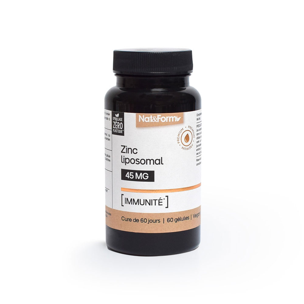 Nat&Form Zinc liposomiale 60 capsule vegetali