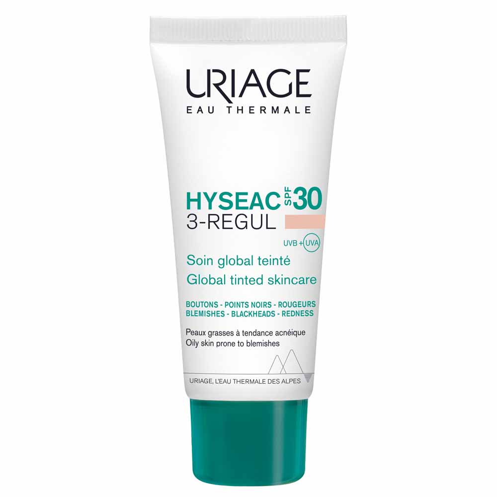 Uriage Hyseac 3 Regul Trattamento Globale Colorato Spf30 Pelle grassa con imperfezioni 40ml