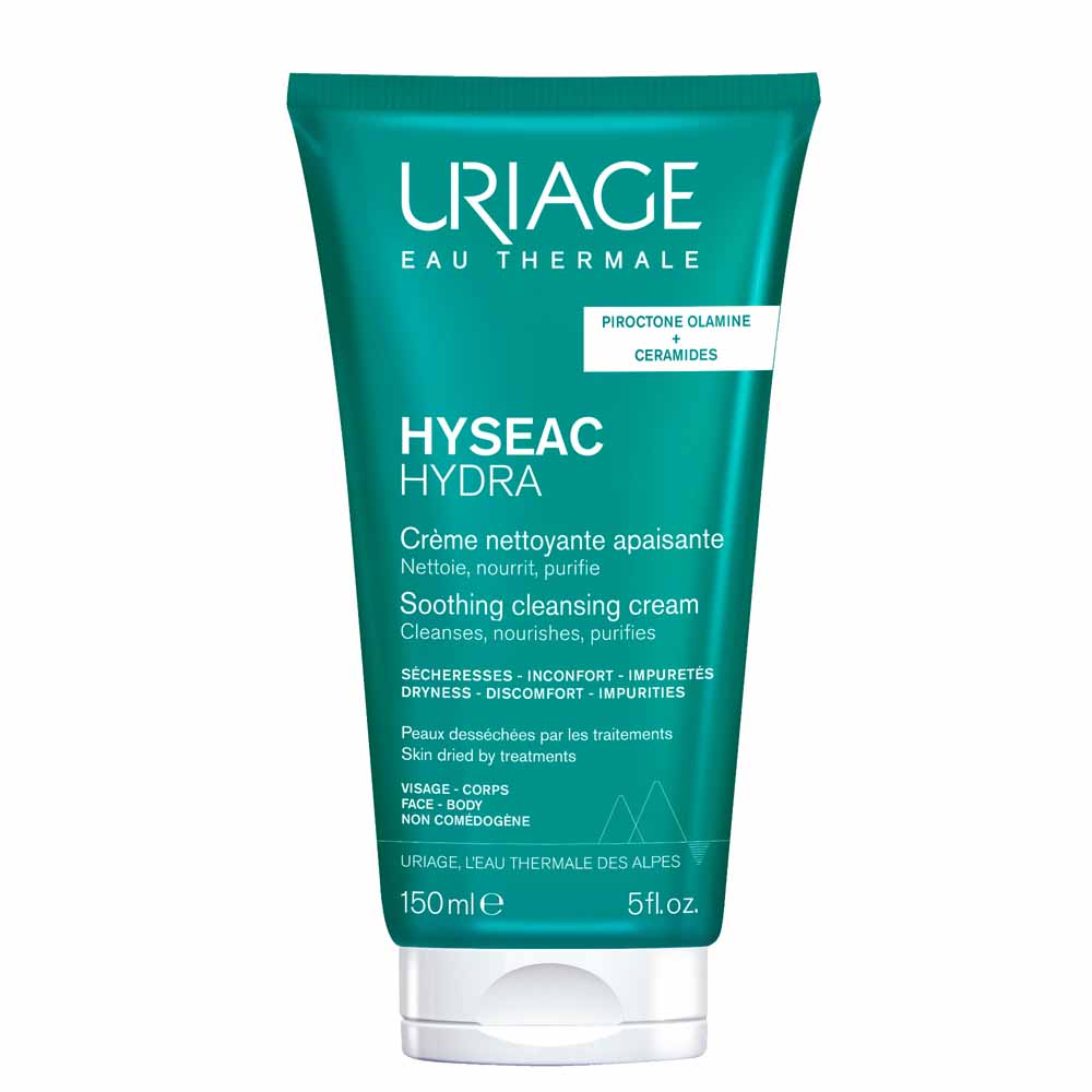 Uriage Hyseac Crema detergente lenitiva idratante e pelle disidratata 150 ml
