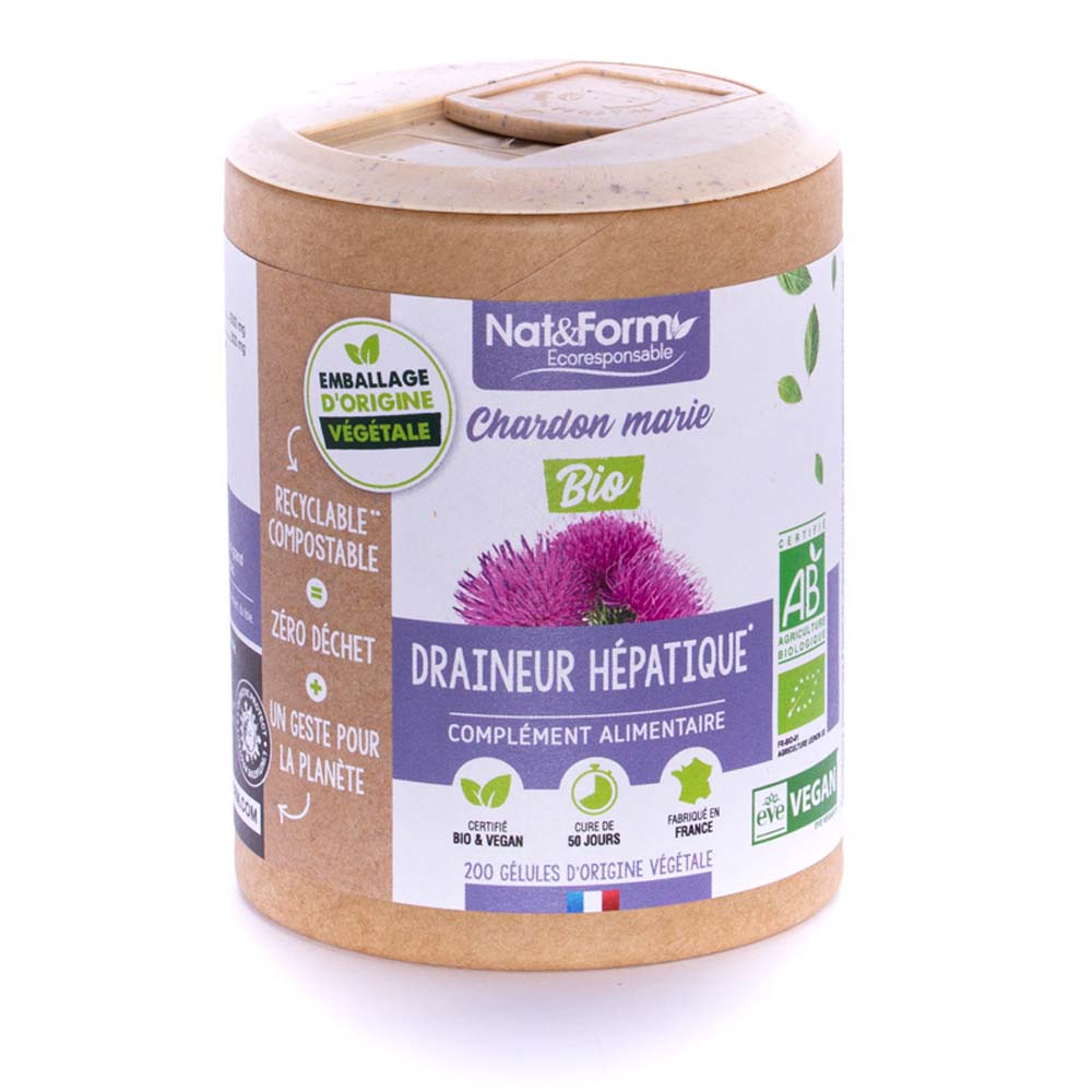 Nat&Form CARDO MARIANO BIOLOGICO ECORESPONSABILE 200 capsule
