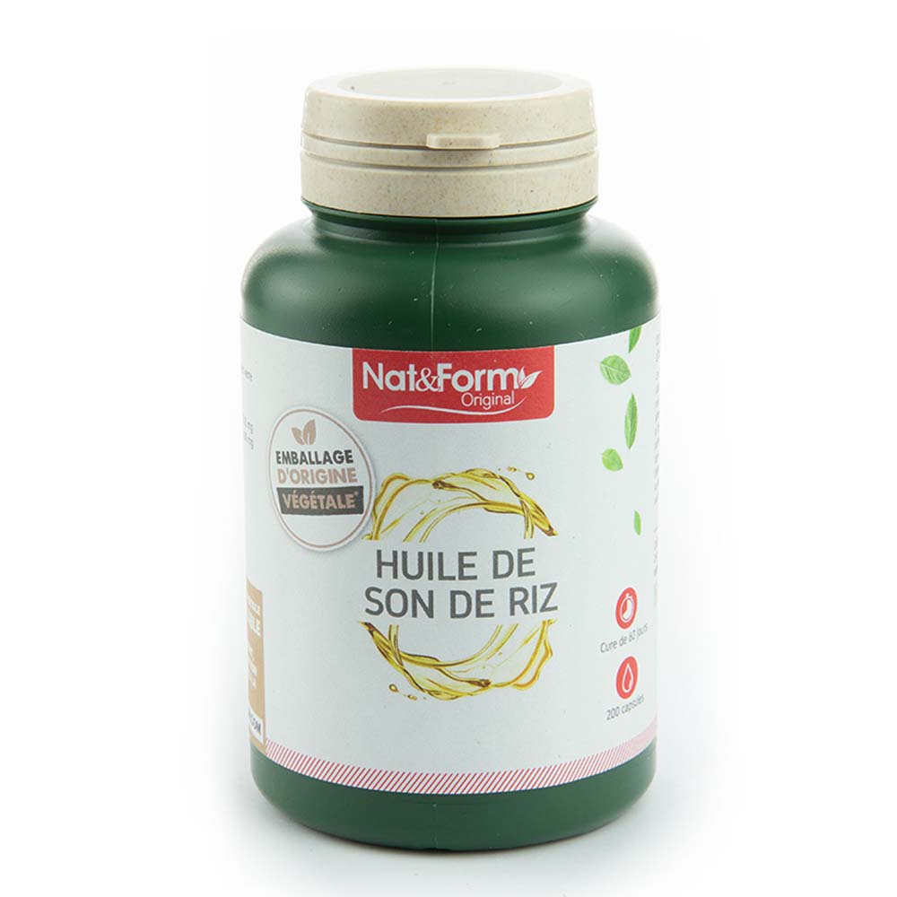 Nat&Form OLIO DI RISO 200 capsule