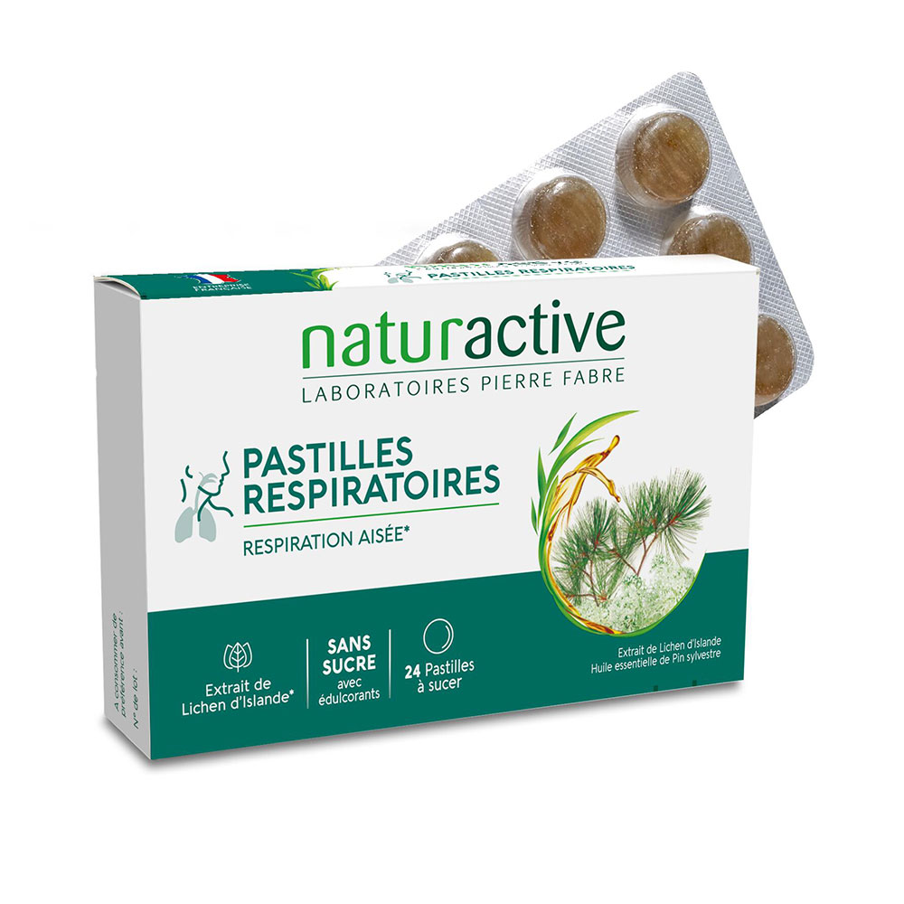 Naturactive Pastiglie respiratorie 24 pastiglie da sciogliere