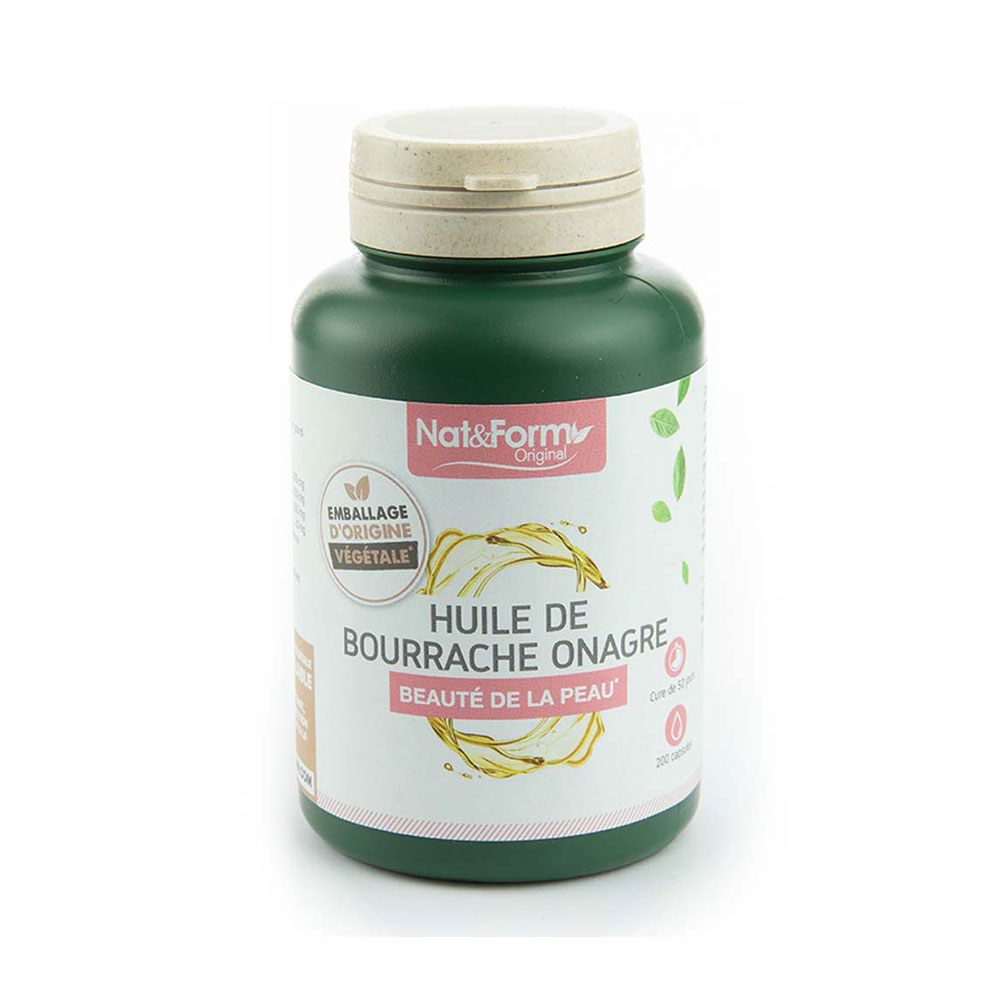 Nat&Form Olio di borragine e enotera 200 capsule