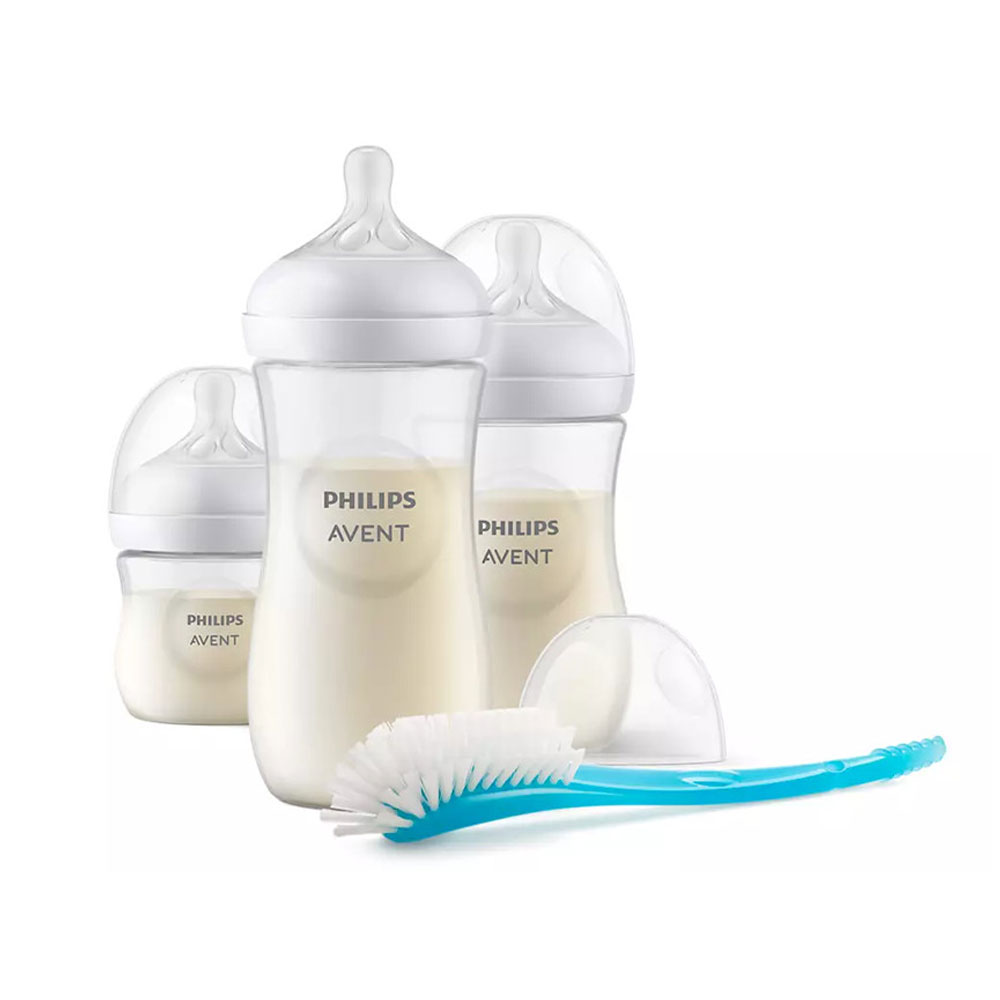 Avent Cofanetto neonato 3 biberon + 1 spazzolino
