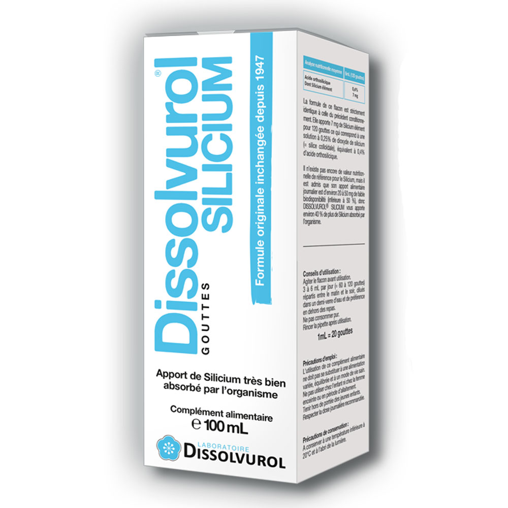 Dissolvurol Gocce di silicio 100 ml