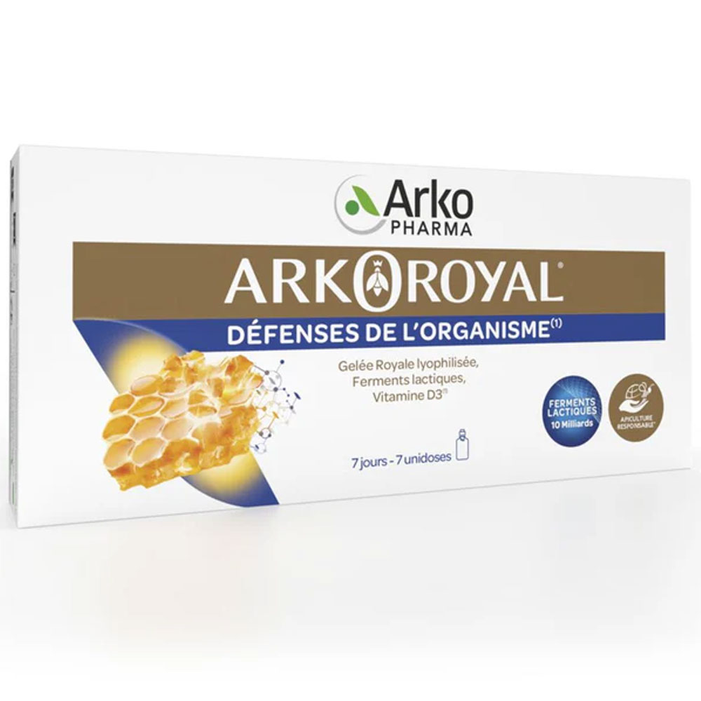 Arkopharma Arkoroyal Difese dell'organismo Pappa Reale 7 unidose