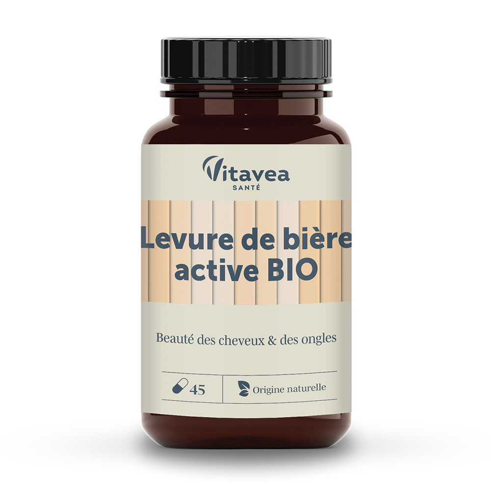 Vitavea Santé Nutri'sentiels Lievito di birra biologico Capelli e unghie 45 capsule