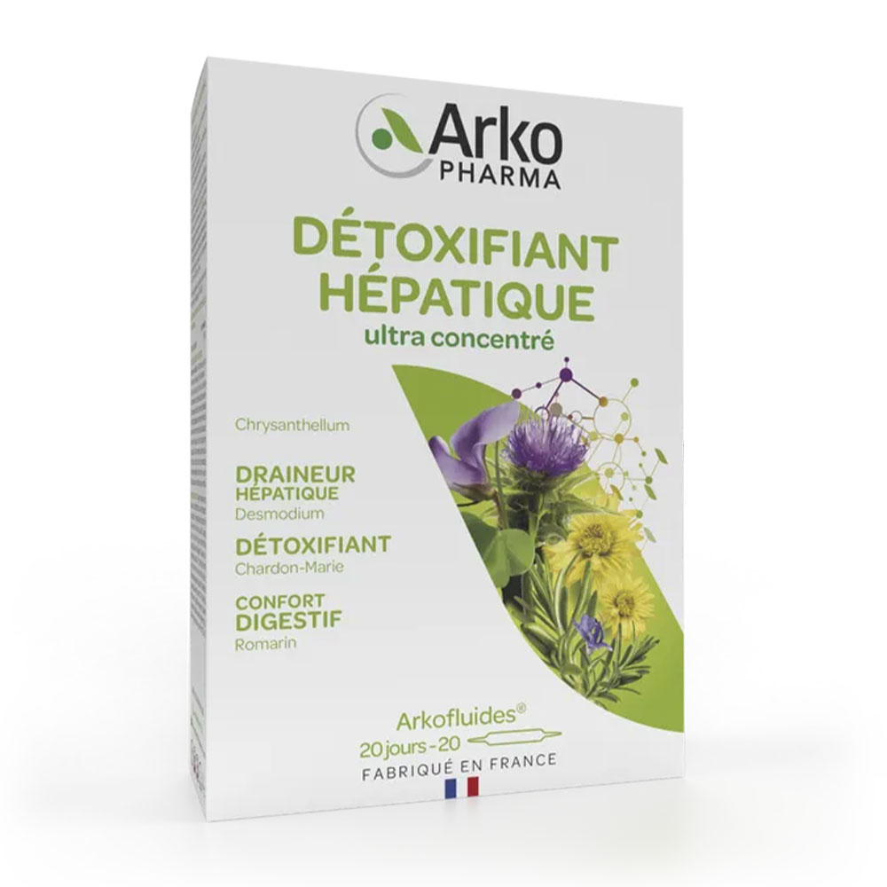 Arkopharma Arkofluidi Détox epatico ultraconcentrato