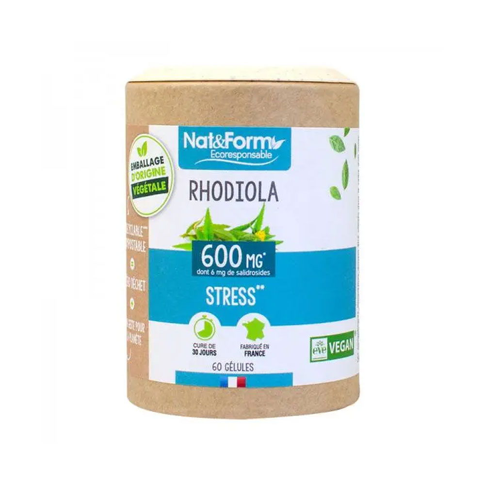 Nat&Form Rhodiola stress 60 capsule