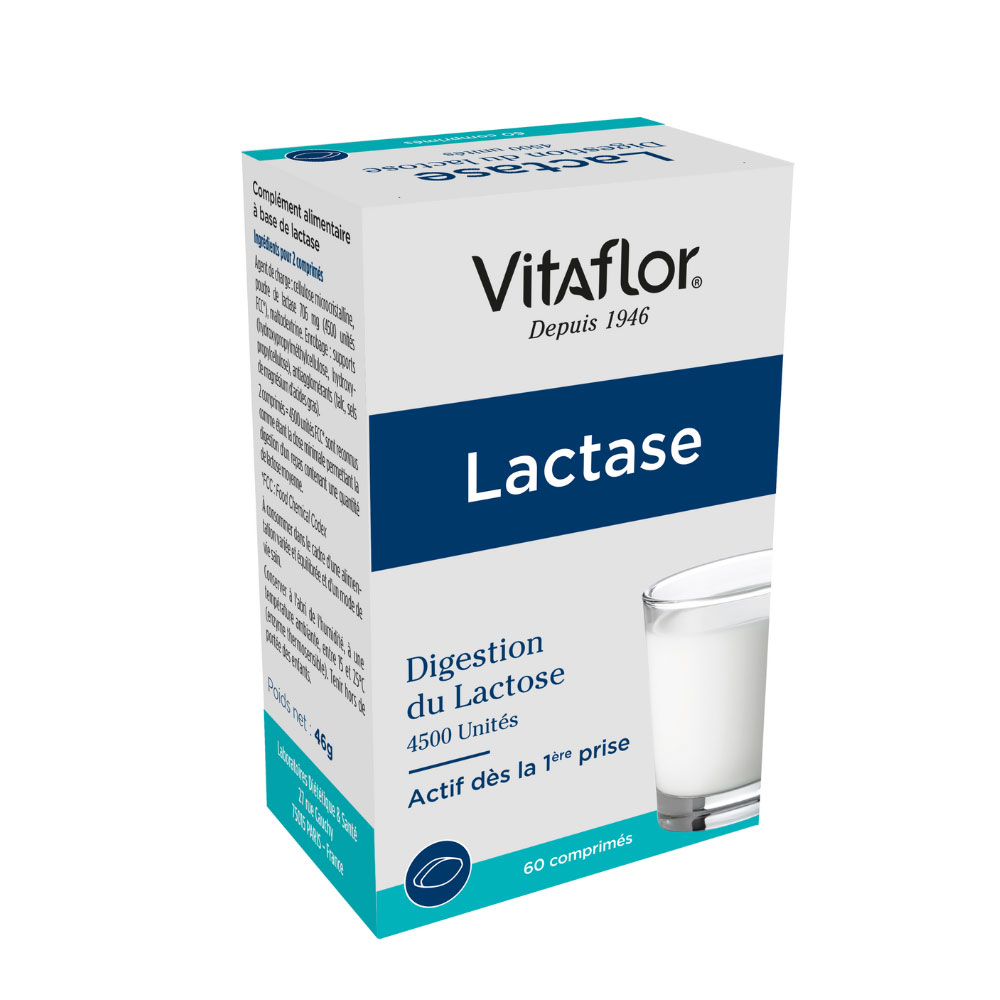 Vitaflor Lattasi Digestione del lattosio 60 compresse