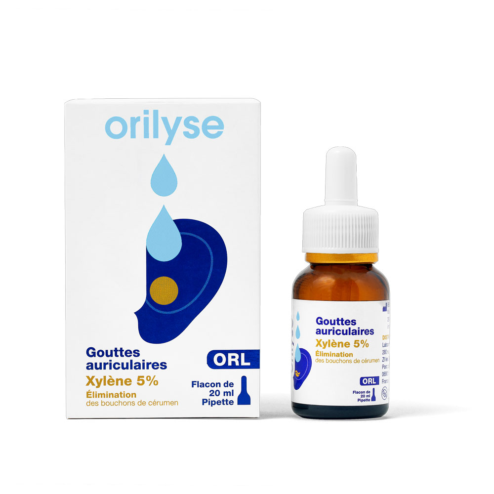 IBSA Orilyse Gocce auricolari per l'eliminazione dei tappi di cerume 20 ml