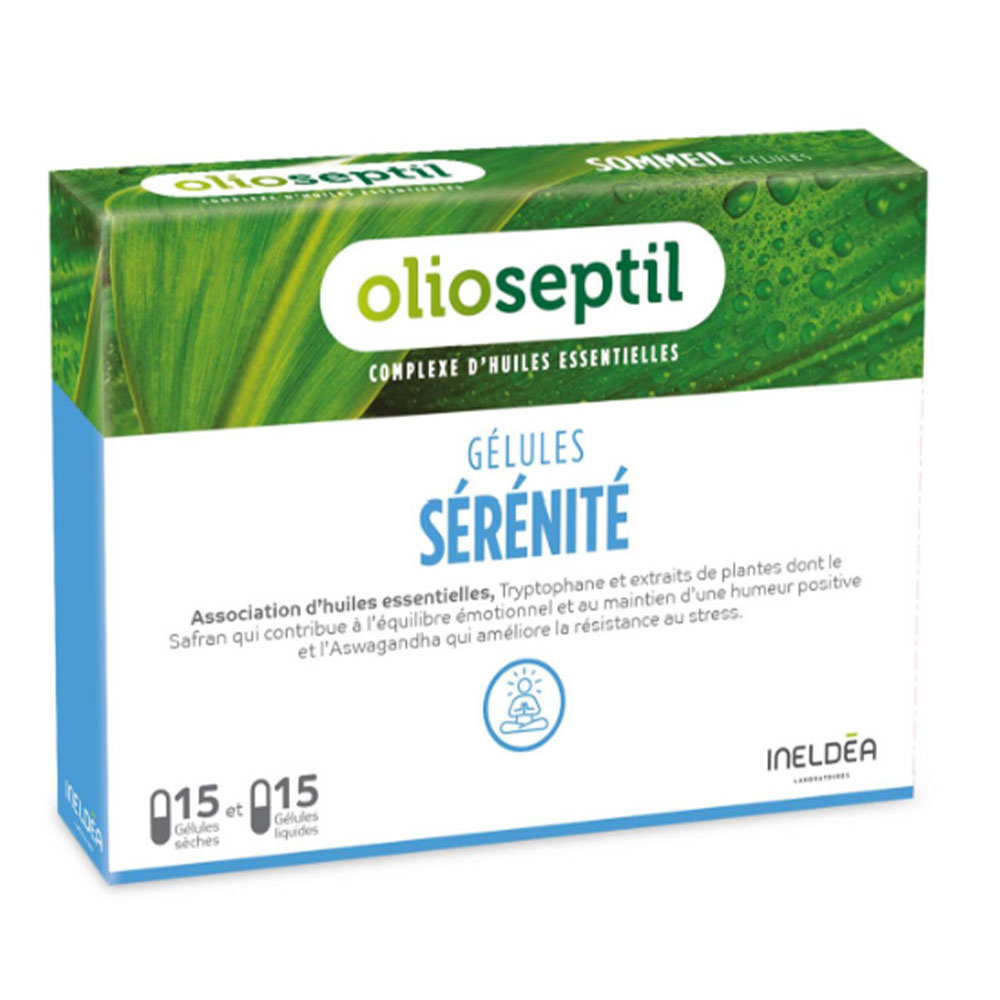 Olioseptil Serenità 15 capsule secche + 15 capsule liquide