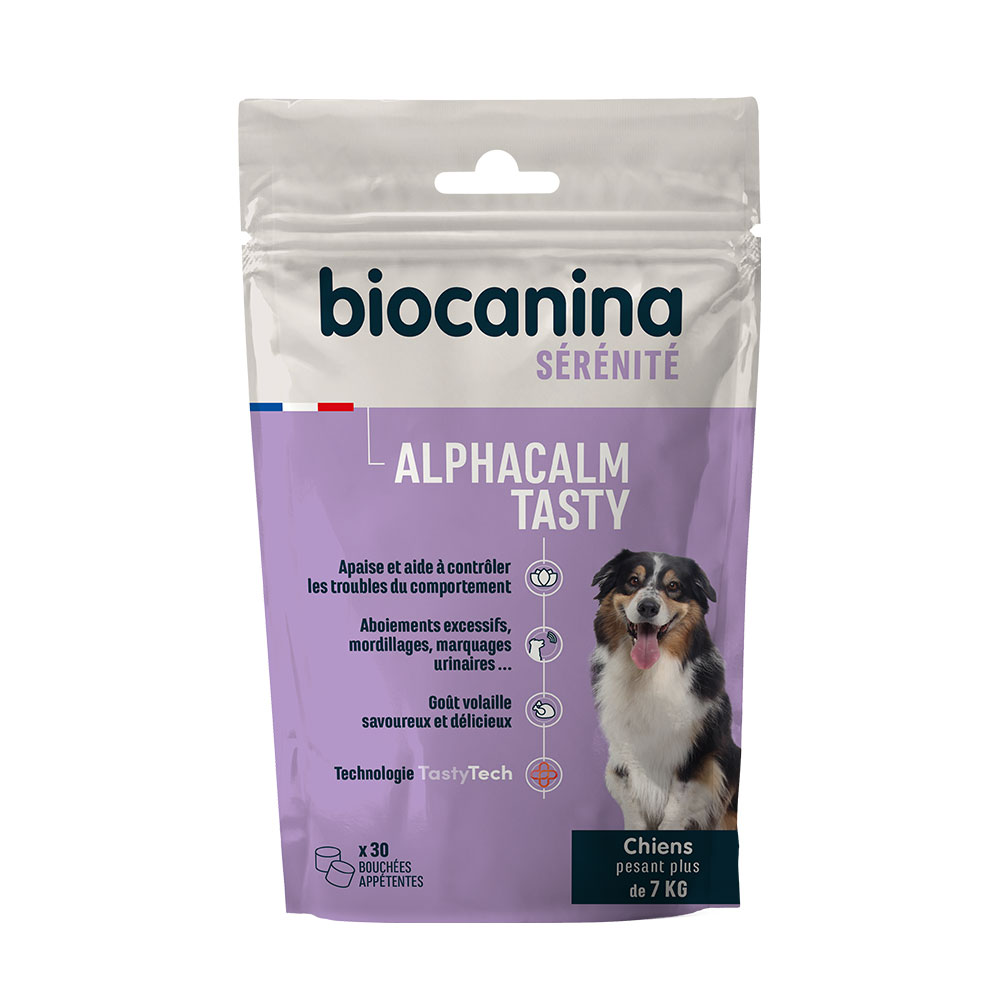 Biocanina Serenità Alphacalm Tasty per cani x30 bocconi