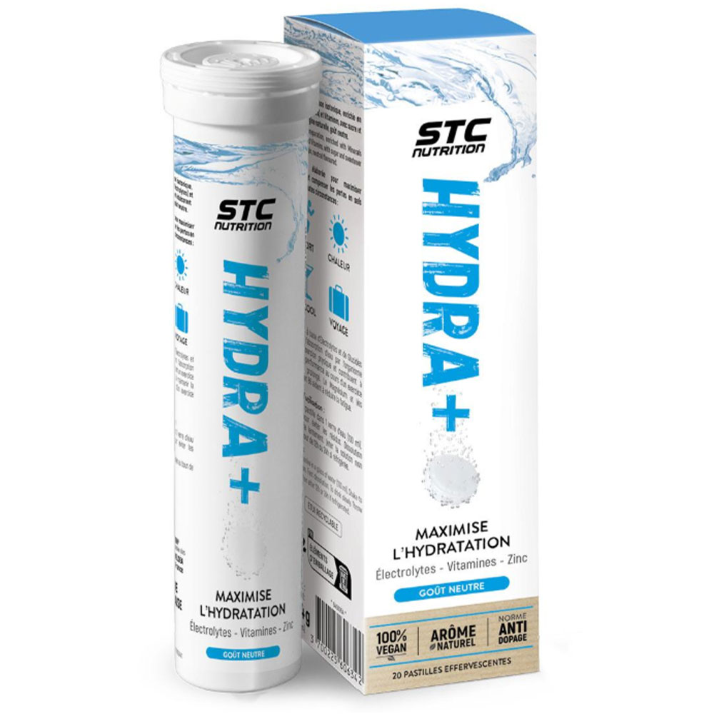 Stc Nutrition Hydra+ sapore neutro 20 compresse effervescenti