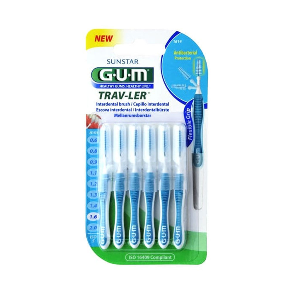 Gum Trav-ler Scovolini interdentali da 1,6 mm x6