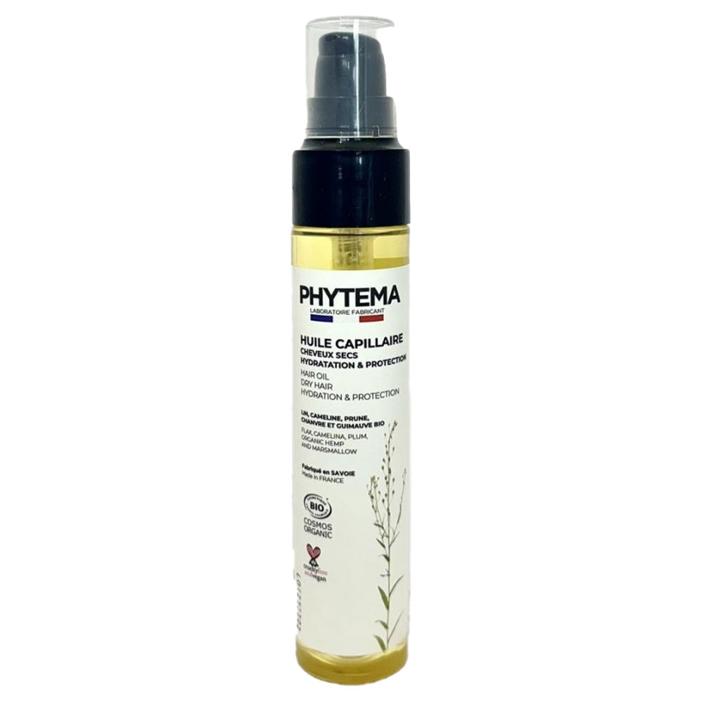 Phytema Olio bio idratante e protettivo per capelli secchi 50ml
