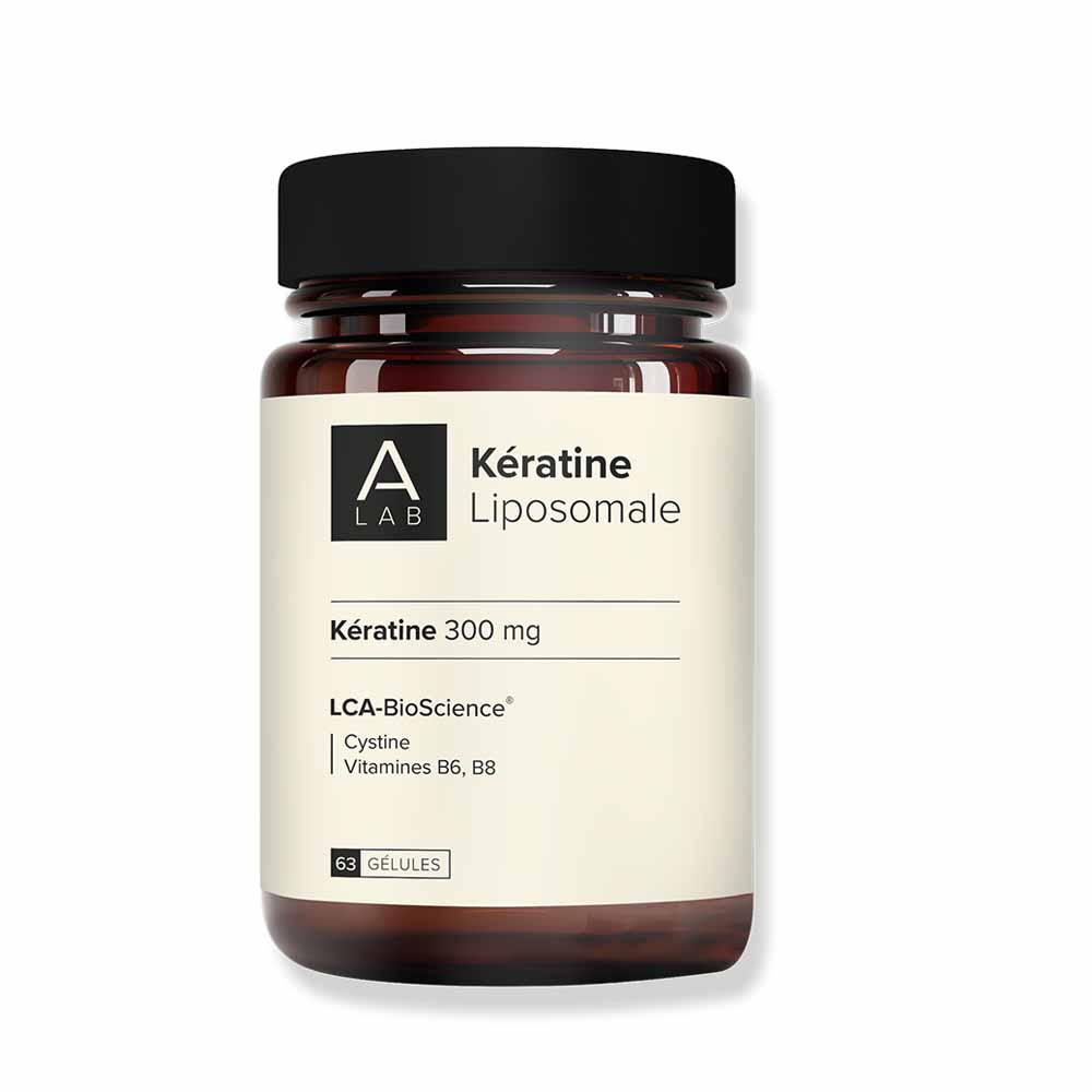 A-LAB Cheratina liposomiale 300 mg Bellezza dei capelli Unghie fortificate 63 capsule