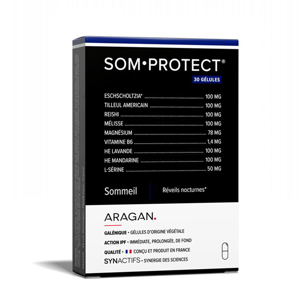 Aragan Synactifs SomProtect per il sonno 30 capsule