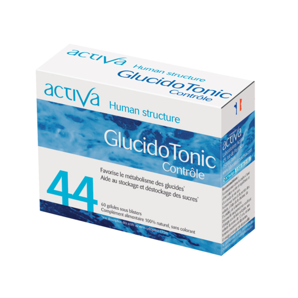 Activa Human Structure GlucidoTonic controllo 60 capsule