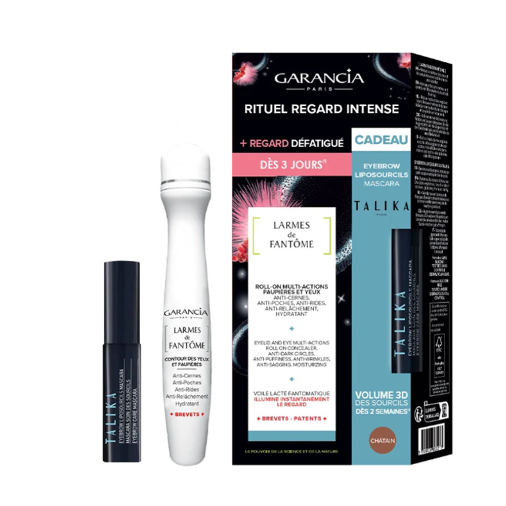 Garancia Cofanetto Larmes de Fantôme e mascara Liposourcils castano 15 ml