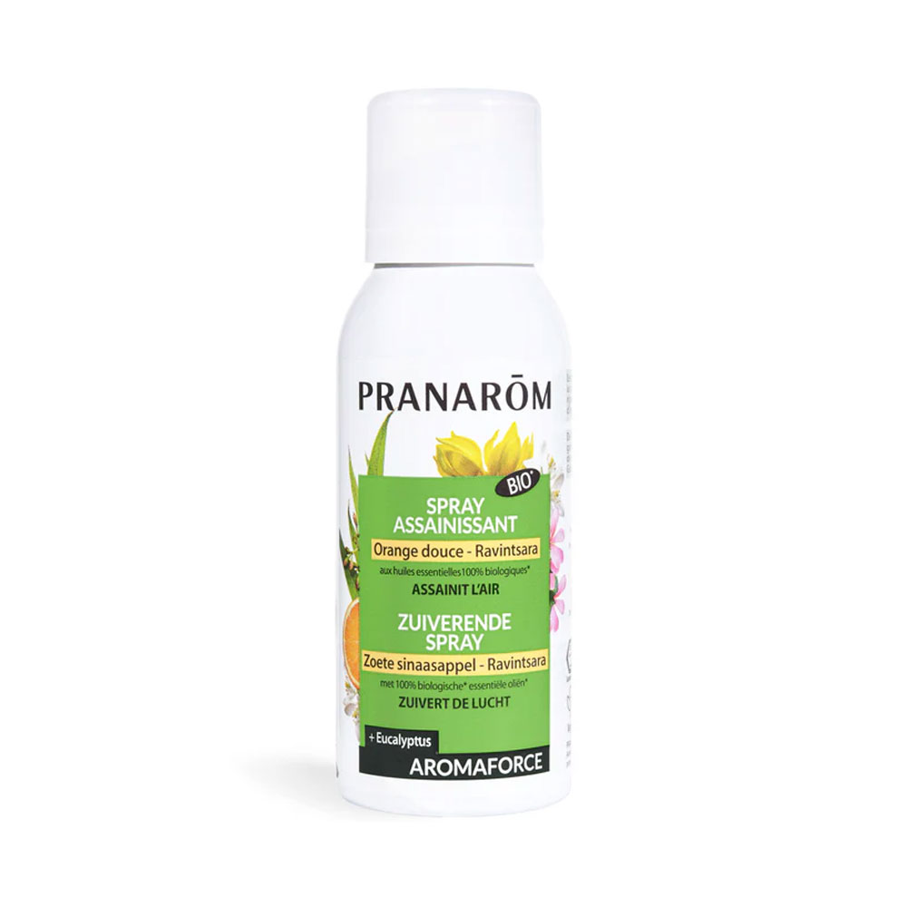 Pranarôm Aromaforce Spray Purificante Orange et Ravintsara 150ml