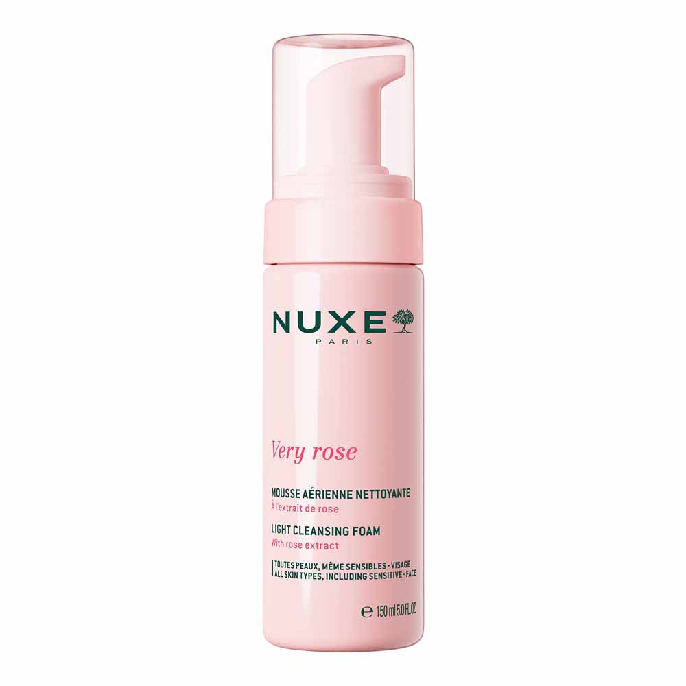 Nuxe Very rose Gel detergente schiuma leggero 150 ml