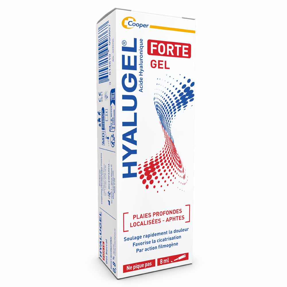 Hyalugel Gel orale per afte profonde localizzate 8 ml