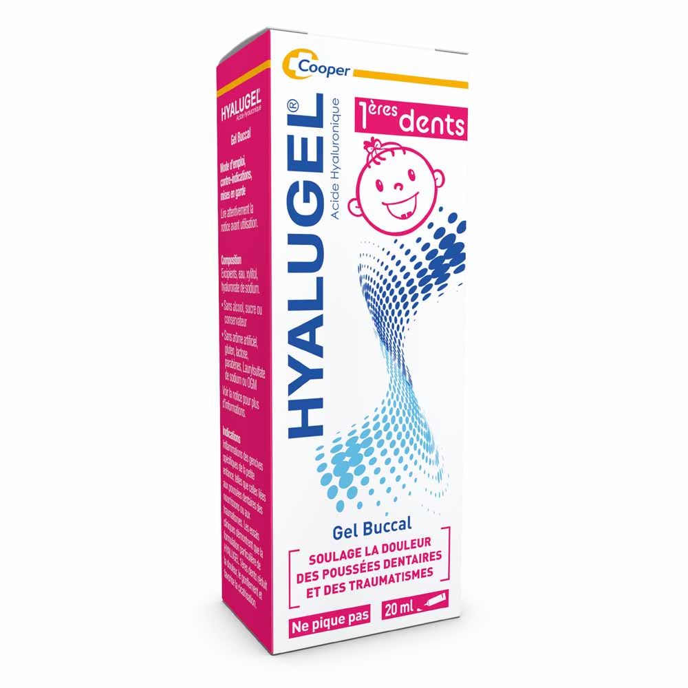 Hyalugel 1° Dente Crescita dei denti Gel buccale 20ml