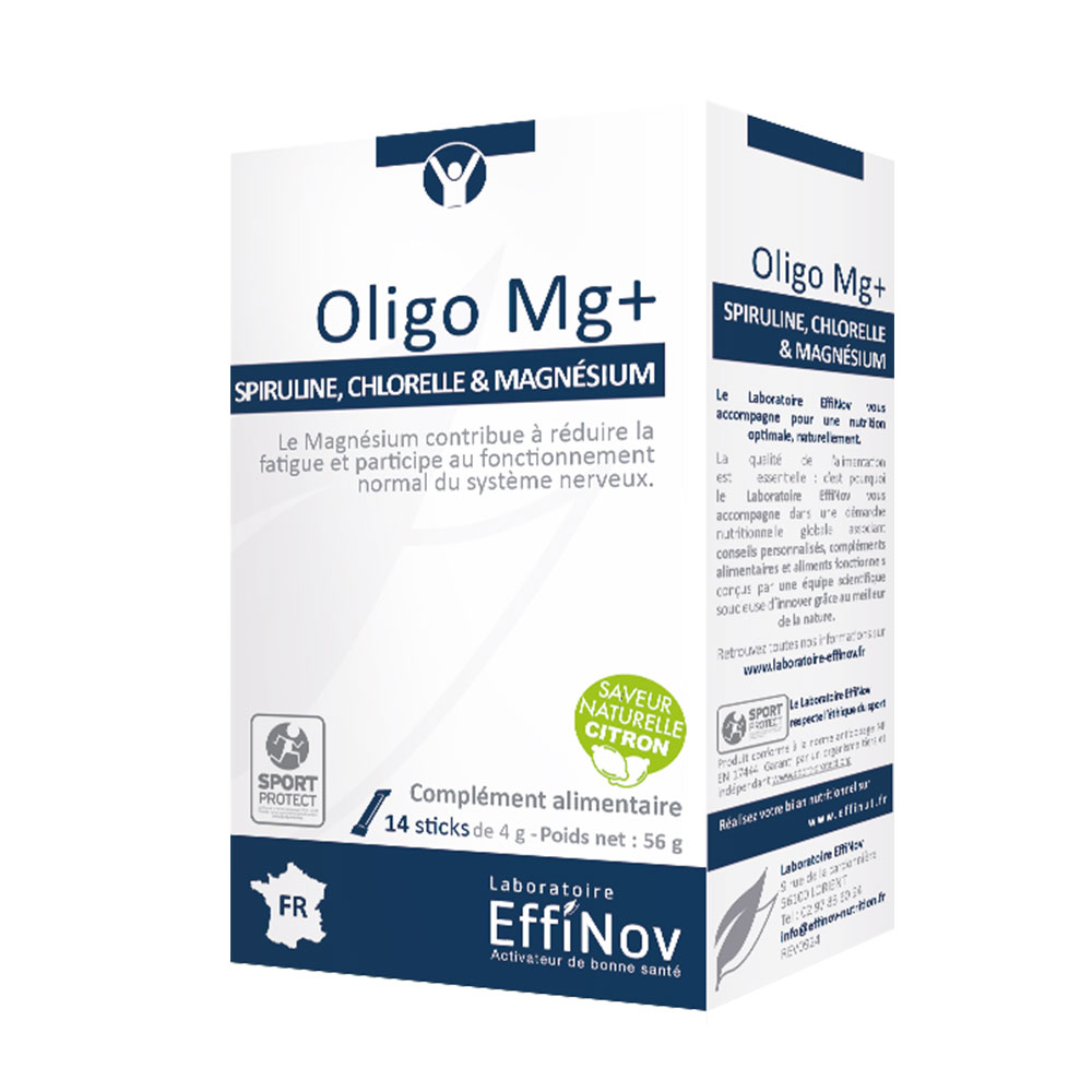 Effinov Nutrition Mg+ oligoelementi e Magnesio 14 bastoni