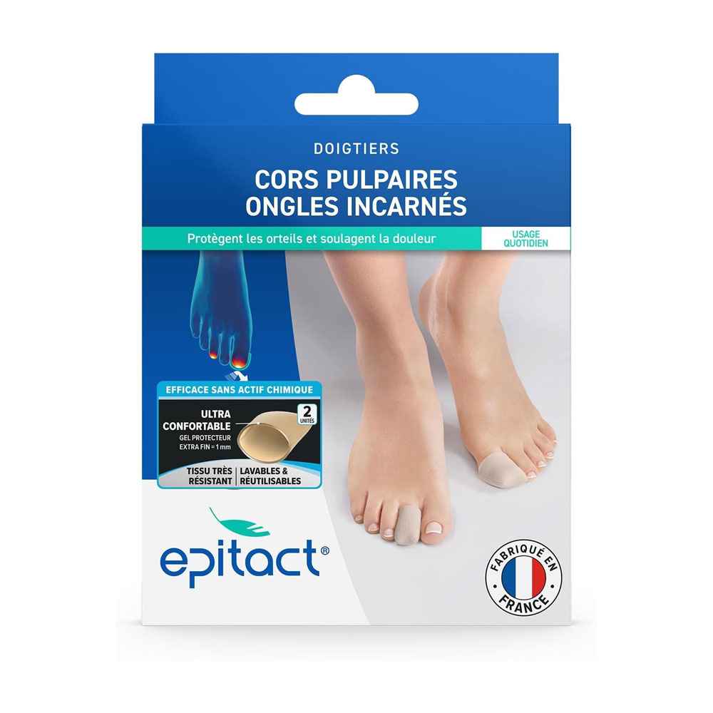 Epitact Ditale in silicone per calli e unghie incarnite 2 x