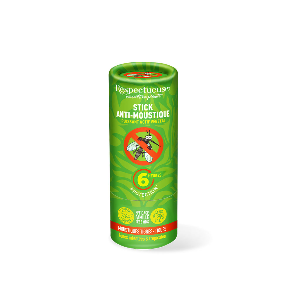 Respectueuse Stick anti-zanzare 40 g