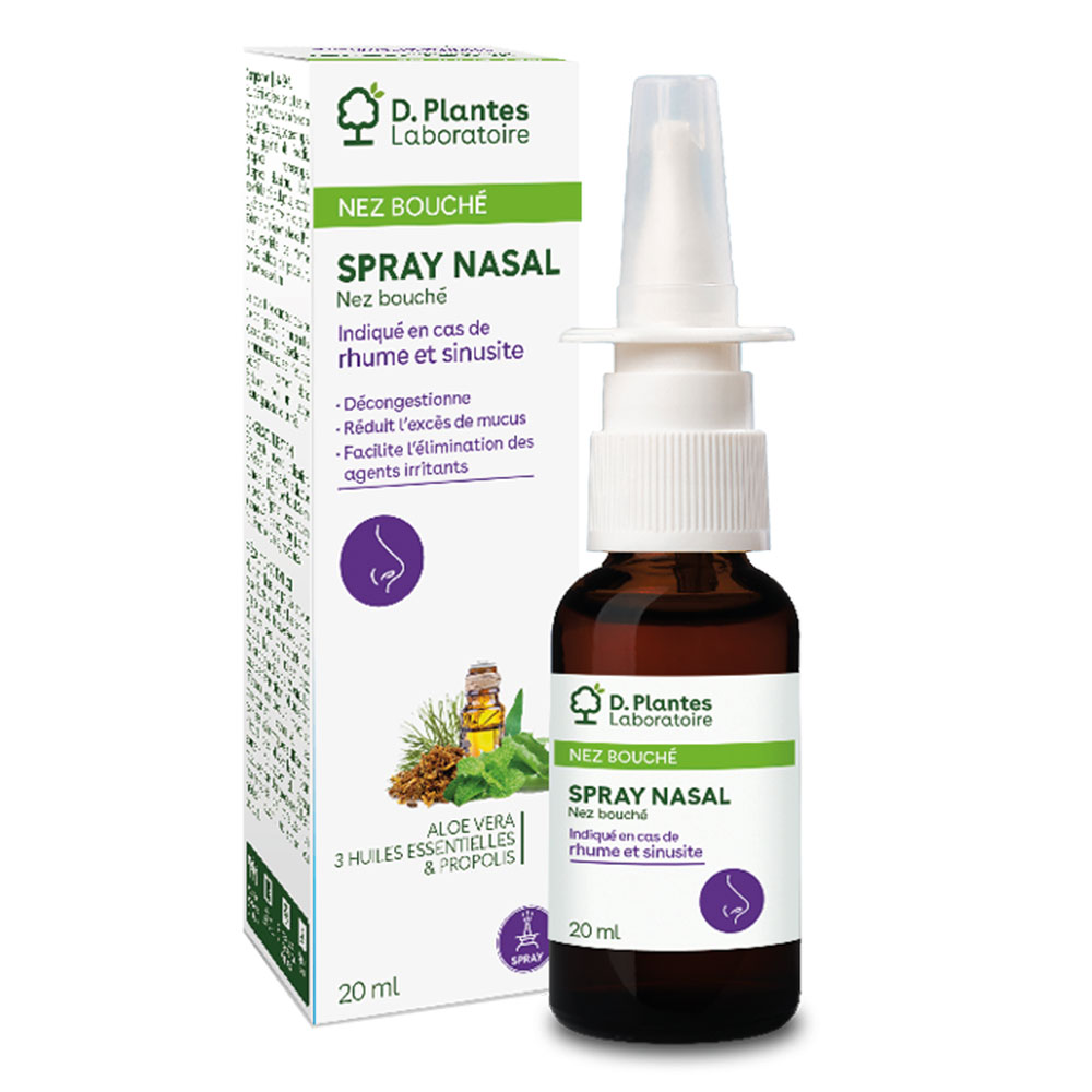 D. Plantes Spray Nasale per il naso chiuso 20ml