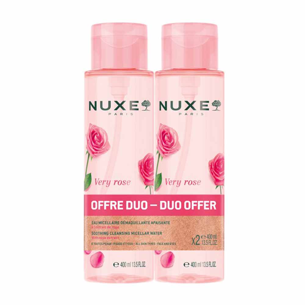 Nuxe Very rose Acqua micellare lenitiva 3 in 1 2 x 400 ml