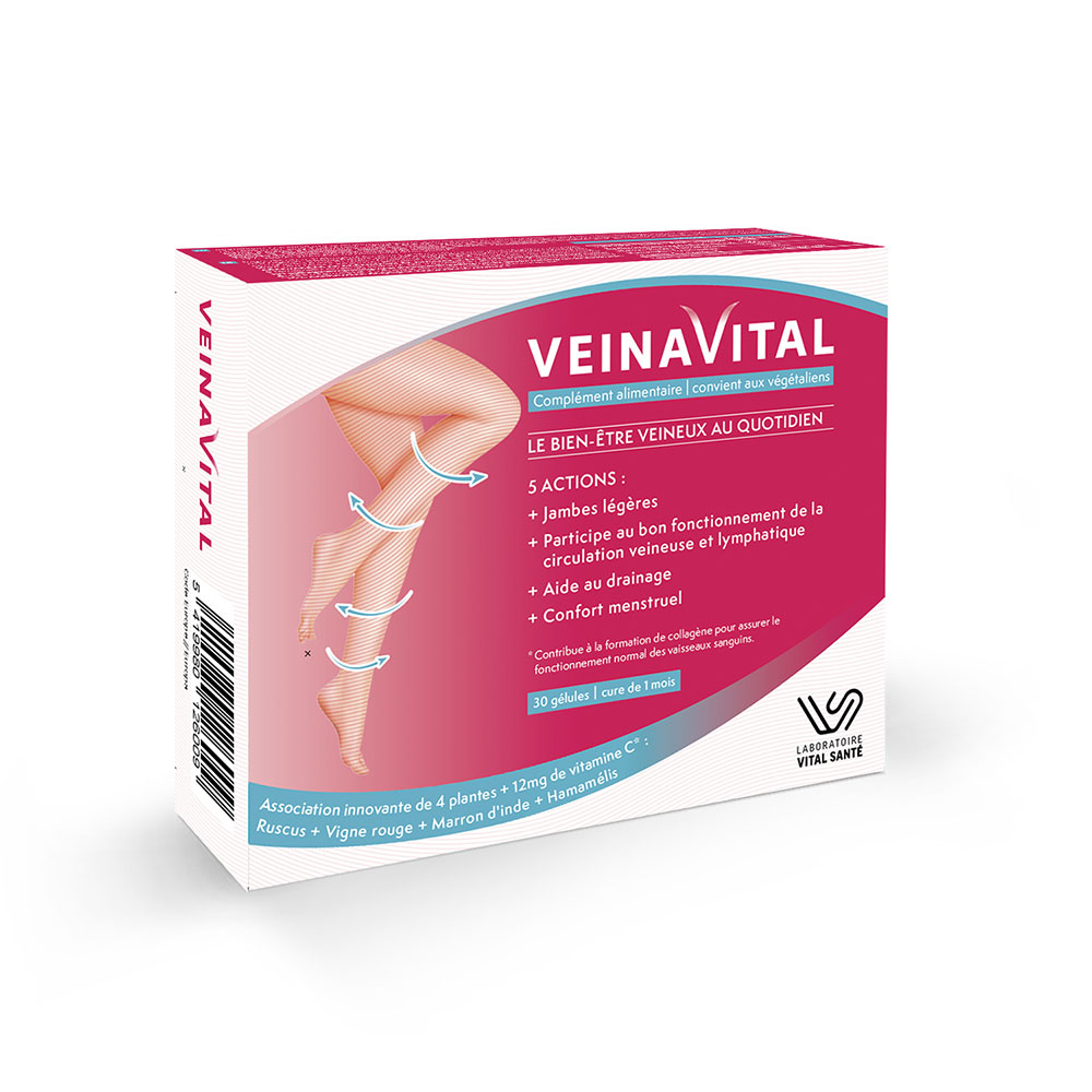 Vital Santé Veinavital 30 capsule