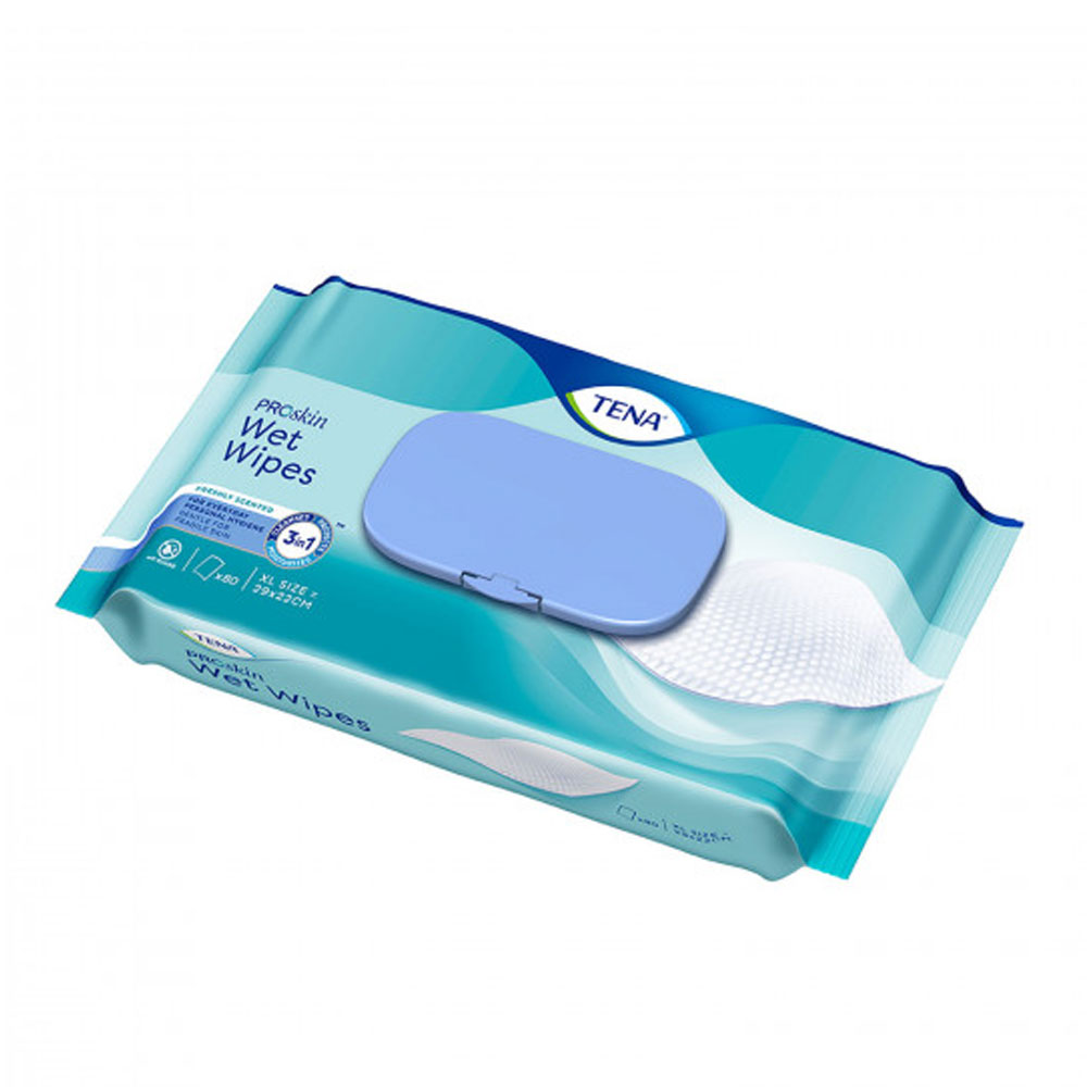 Tena Proskin Salviette 3in1 wet wipe x48