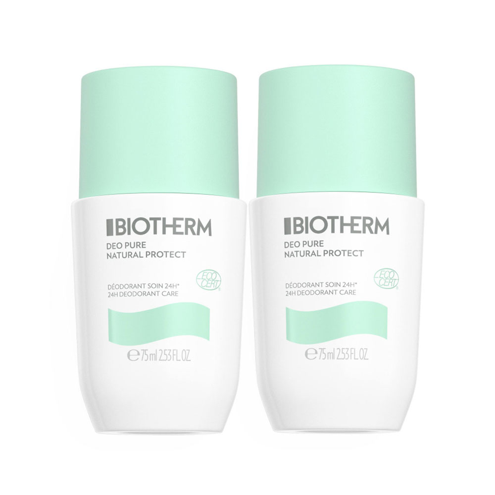 Biotherm Deo Pure Deodorante Natural Protect 24h 2 x 75 ml