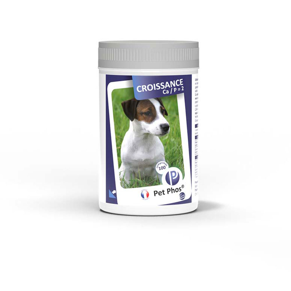 Pet Phos Crescita Ca/P=2 per cuccioli e cagne in allattamento 100 compresse