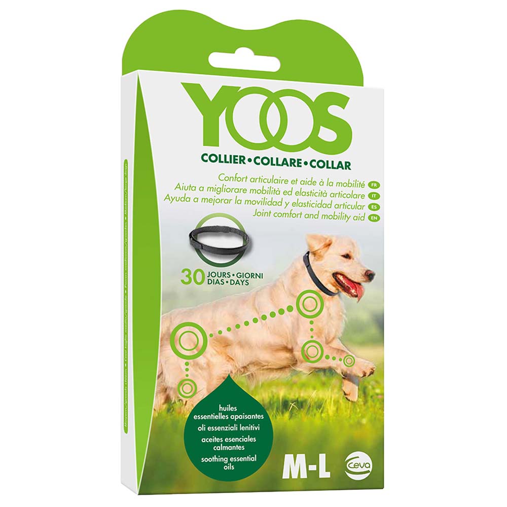 Ceva Yoos Collare per cani di taglia grande oltre 10 kg per il comfort articolare 1 unità